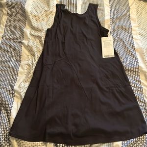 LULULEMON ribbed modal cotton dress